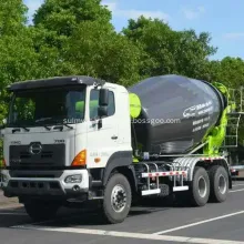 HINO 6x4 10 wheeler 12 CBM concrete transit mixer truck